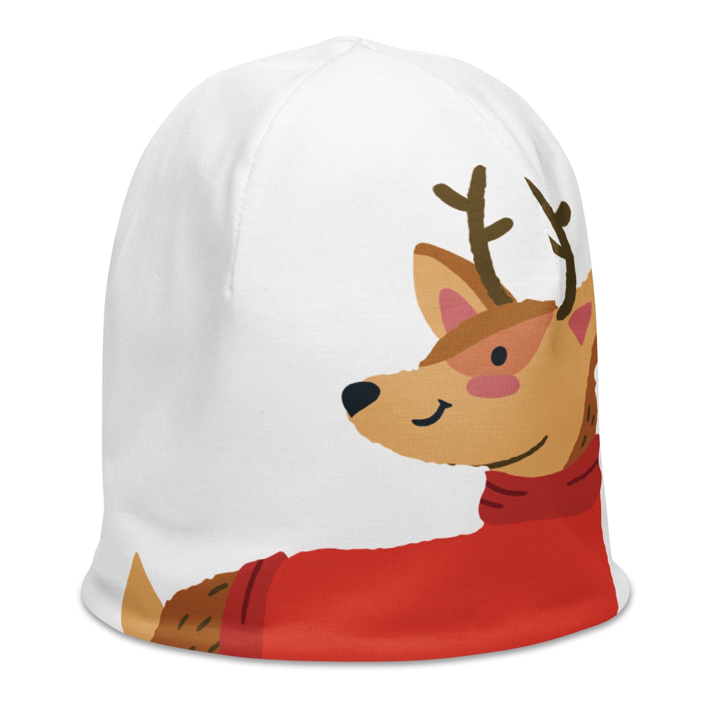 Reindeer All-Over Print Beanie